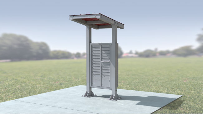 Single 4C Recessed Unit
