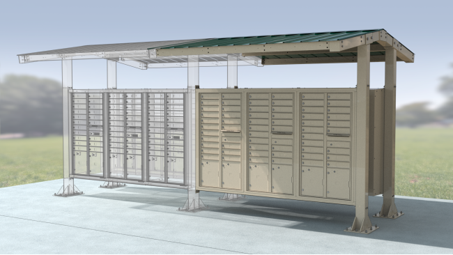 Six Additional 4C Recessed Units (Back-To-Back)